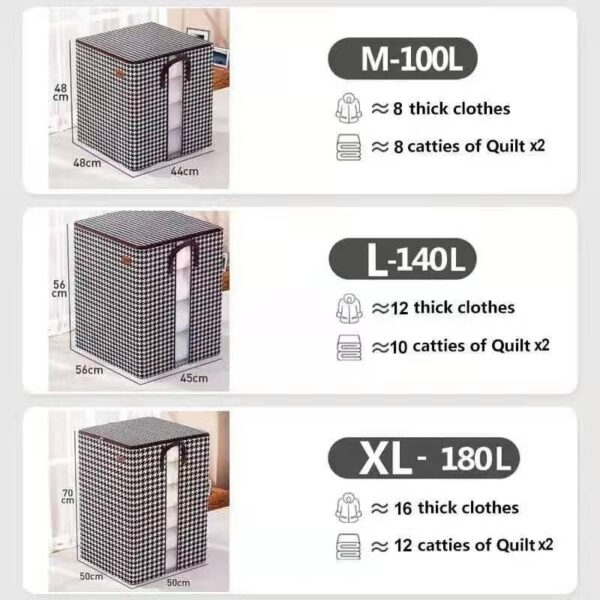 Large capacity quilt storage bags/Duvet Bags
